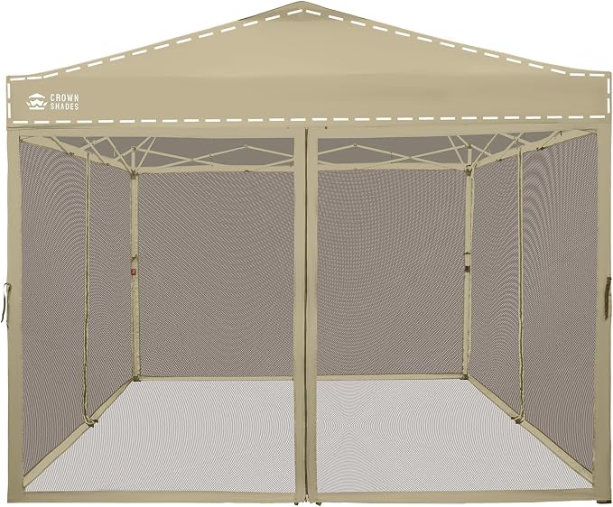CROWN SHADES Gazebo Mosquito Net by CrownShades