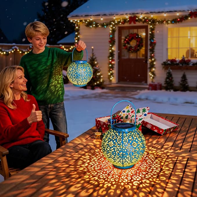 Go2garden Big Solar Outdoor Lanterns Waterproof, Gifts - Image 9