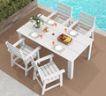 GREENVINES 5-Piece Outdoor Dining Set | HDPE | Patio Table and Chairs Sets by GreenVines
