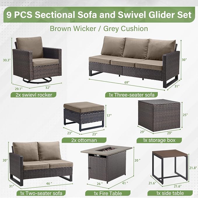 Belord Outdoor Sectional Sofa - Image 2
