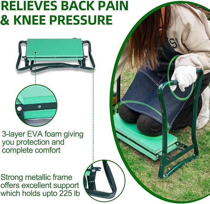 Backyard Expressions Garden Kneeler - Image 4