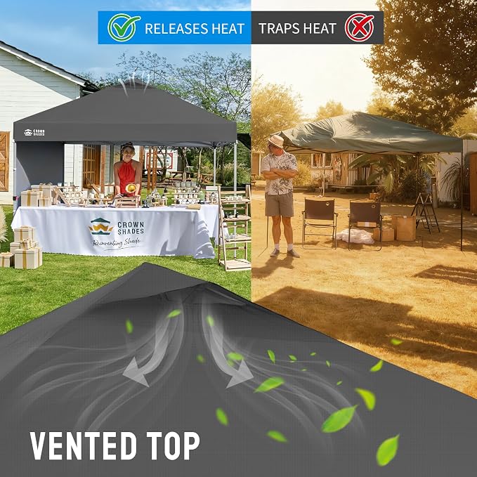 CROWN SHADES 10x10 Pop Up Canopy - Image 6