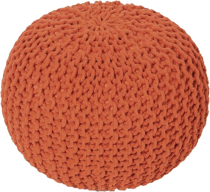 REDEARTH · Round Pouf Ottoman - Image 4