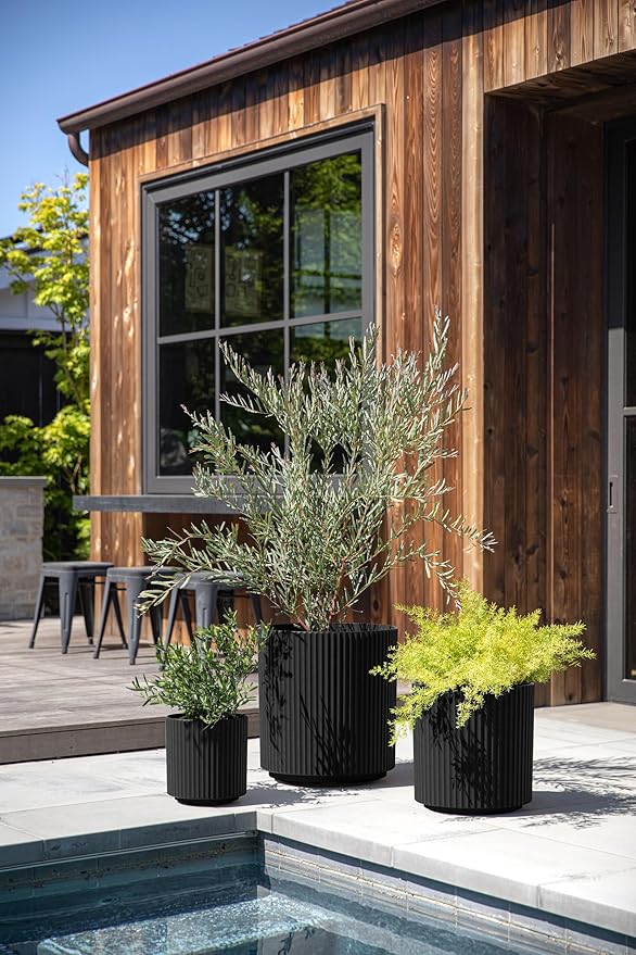 Veradek Demi Series Set of 3 Round Planters - Image 4