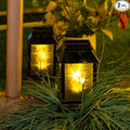 2 Pack Solar Lanterns Outdoor Waterproof, 3D Hanging Solar Lights, Type-C by Unknown