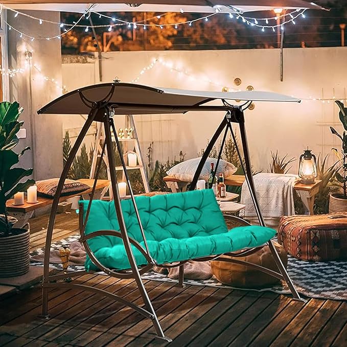 2-3 Seat Swing Replacement Cushion, Outdoor Bench Cushions - Image 6