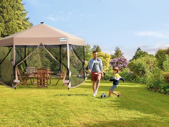 Quictent 13'x13' Pop up Screened Canopy Tent - Image 8