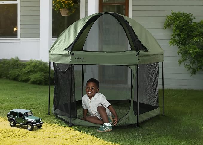 Jeep Hexagon Pop Up Play Yard - Image 8