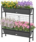 CADUKE Raised Planter Box, Plastic Raised Garden Bed by CADUKE