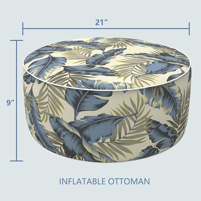 LVTXIII Inflatable Stool Ottoman Footrest - Image 3