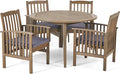 Christopher Knight Home Casa Outdoor Acacia Wood 5 Piece Dining Set by ChristopherKnightHome