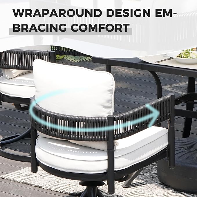 Grand patio 7-Piece Outdoor Dining Set - Image 4