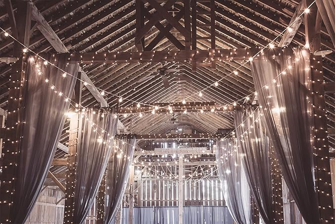 White String Lights Outdoor 200FT Led Globe G40 Patio Lights - Image 5