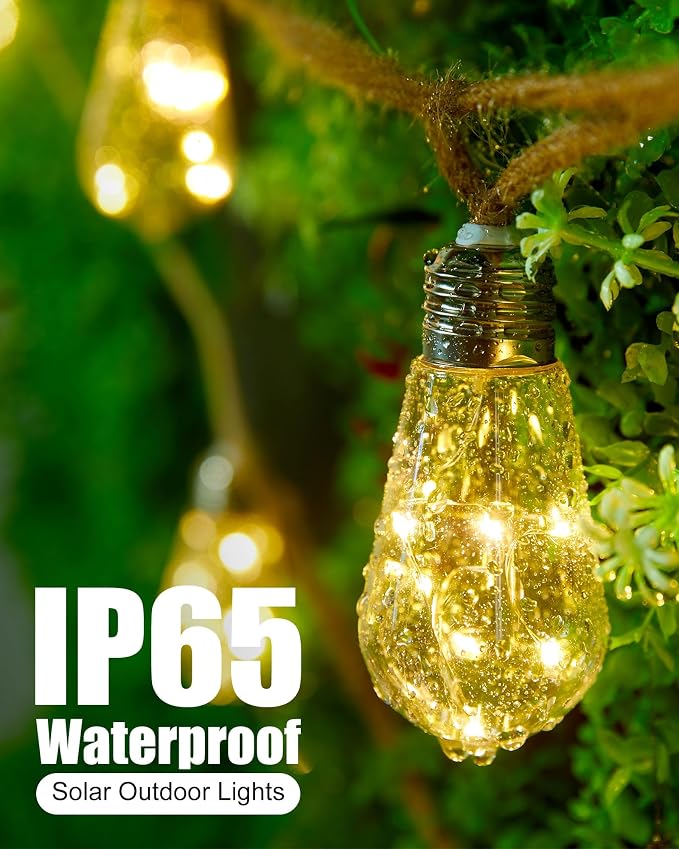 Brightown 30FT Solar String Lights Outdoor - Image 2