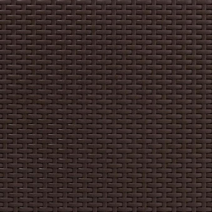 Flash Furniture Seneca Chocolate Brown Faux Rattan End Table - Image 8