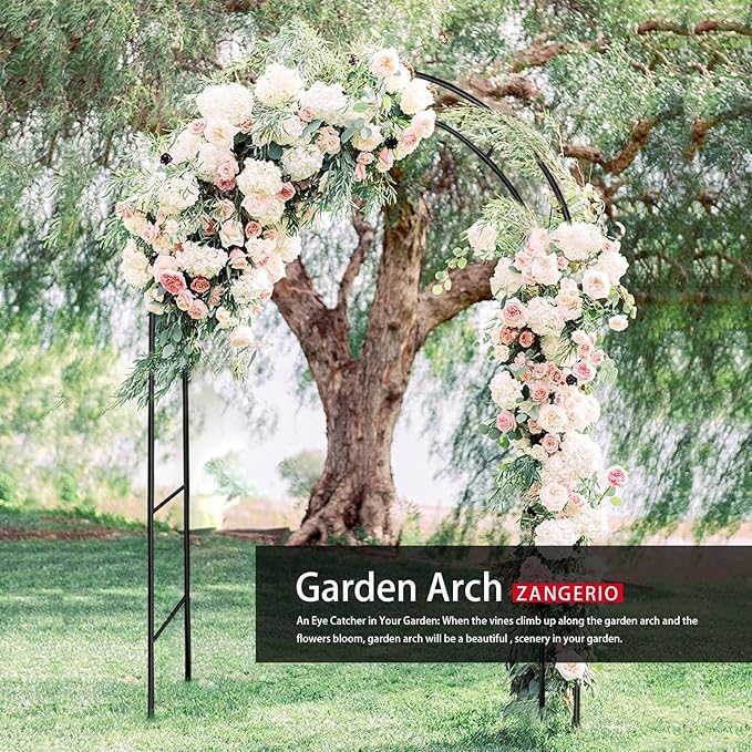 Garden Arch Trellis for Climbing Plants Outdoor Wedding Arches for Ceremony - Image 5