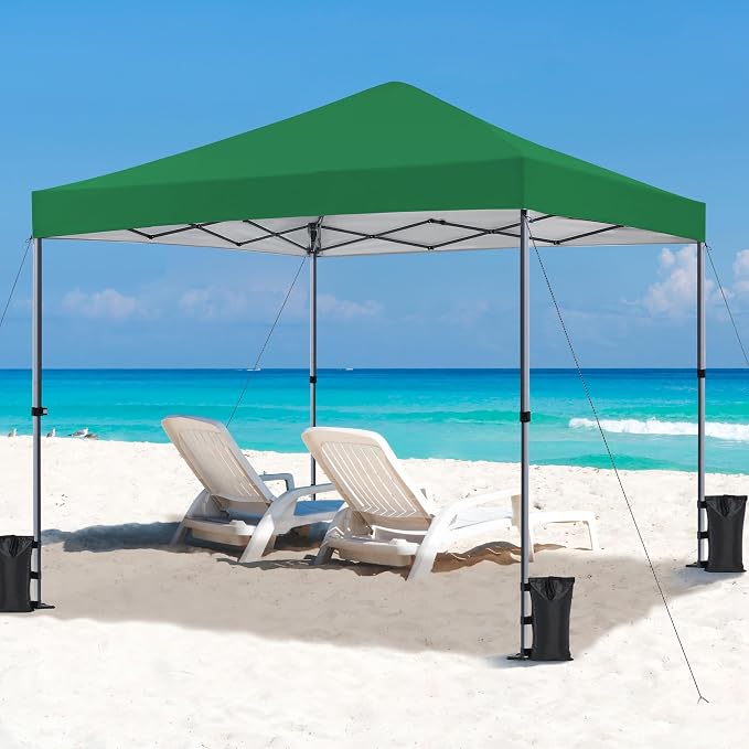 Yaheetech 10x10 1-Person Setup Pop Up Canopy Tent, Instant Portable Commercial - Image 9