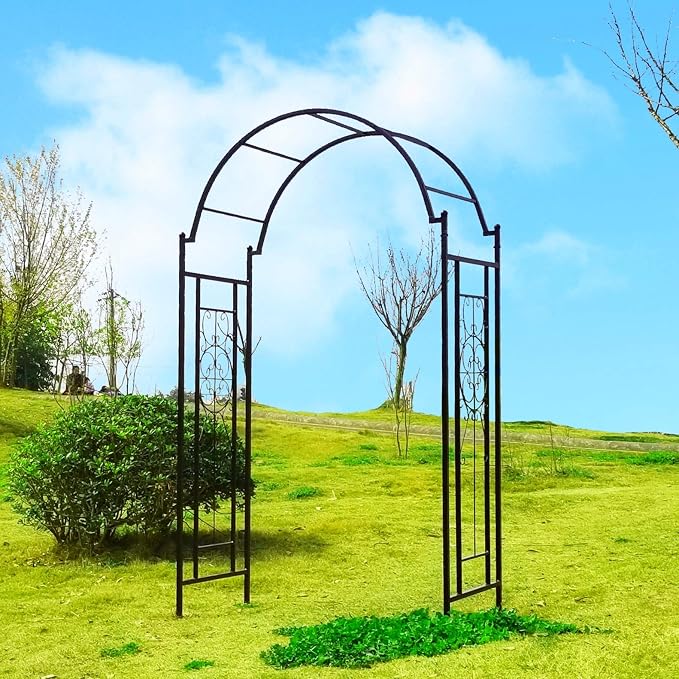 OUTOUR Garden Arch Arbor Arbour Trellis Archway - Image 2