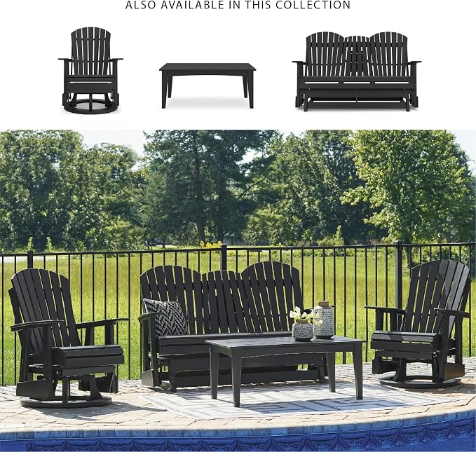 Signature Design by Ashley Hyland Wave Modern Weather Resistant HDPE Outdoor - Image 6