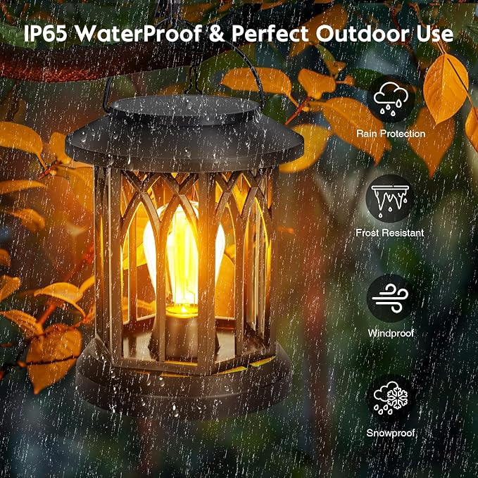 Hanging Solar Lanterns Outdoor Waterproof - Image 4