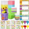 Capoda 48 Sets Garden Flower Pots Crafts Kit DIY Spring Plastic Seedling by Capoda