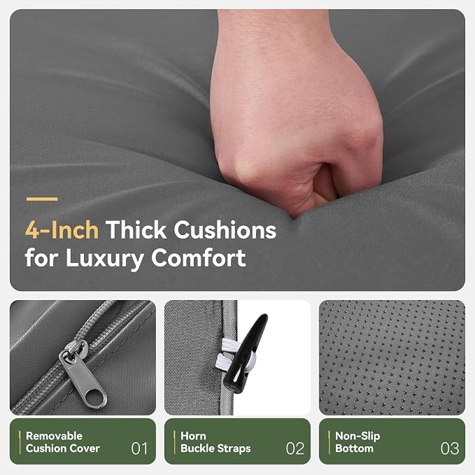Aoxun Outdoor Replacement Cushions - Image 4