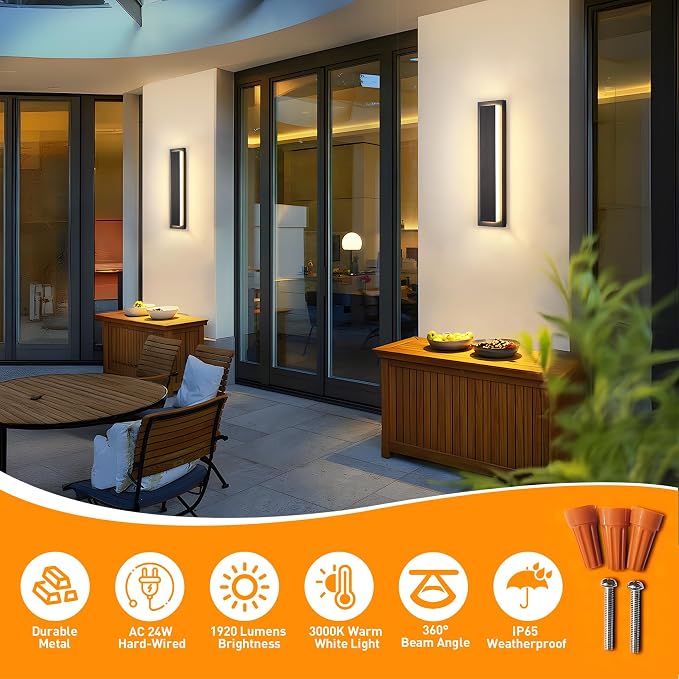   Porch Lights Outdoor Sconce Light, Modern Exterior Front Door - Image 7