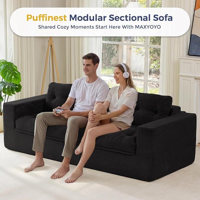 MAXYOYO 79" Loveseat Sofa Couch - Image 7