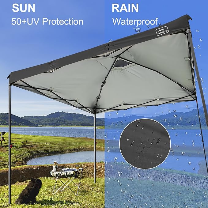 KAMPKEEPER Replacement Top Pop Up Canopy Tent Cover Roof - Image 6