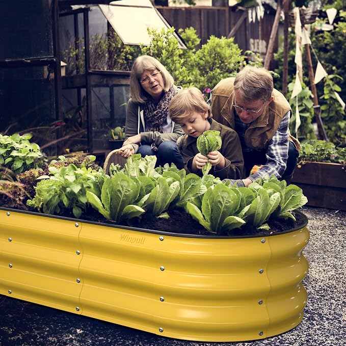 Raised Garden Bed Kit, Large Metal Raised Beds - Image 5