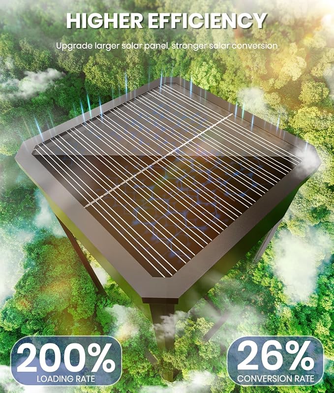 Bright Solar Pathway Lights Outdoor, 6 Pack IP65 Waterproof Solar Garden Lights - Image 2