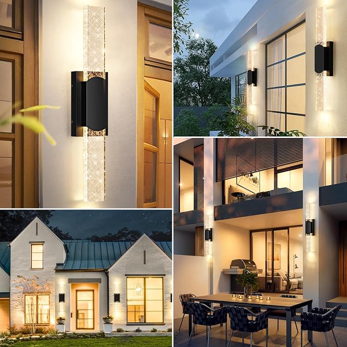 23.5in Large Size Outdoor Wall Light Fixtures - Image 7