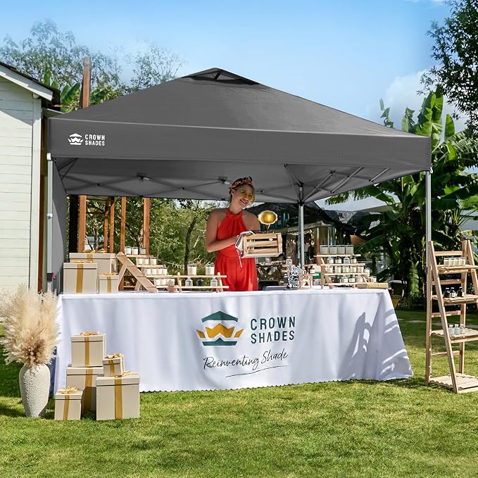 CROWN SHADES 12x12 Pop Up Canopy Tent Instant Commercial - Image 7