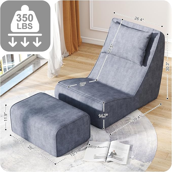 Giant Bean Bag Chair for Adults - Image 2