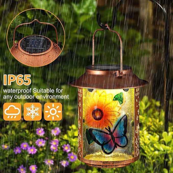 Butterfly Solar Lanterns Outdoor Waterproof, Birthday Gifts - Image 4