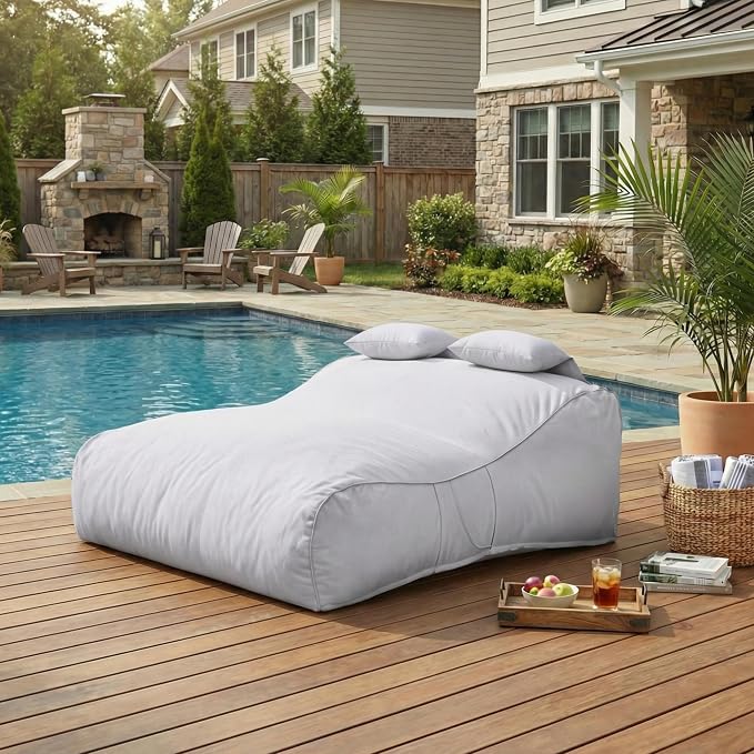 Merax Outdoor Bean Bag Chair Sun Lounger by Merax