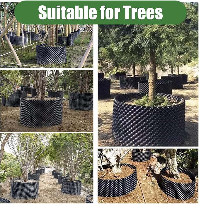 Air Pruning Containers, 40 Gallon Air Pruning Planters, Sturdy Plastic Roots - Image 2