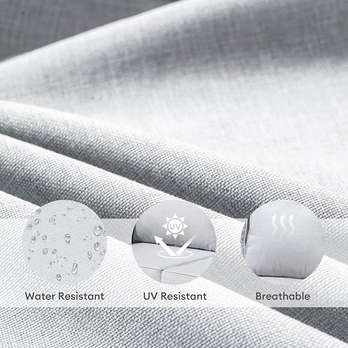 ovios Patio Cushion Covers, Waterproof Cushion Cover - Image 3