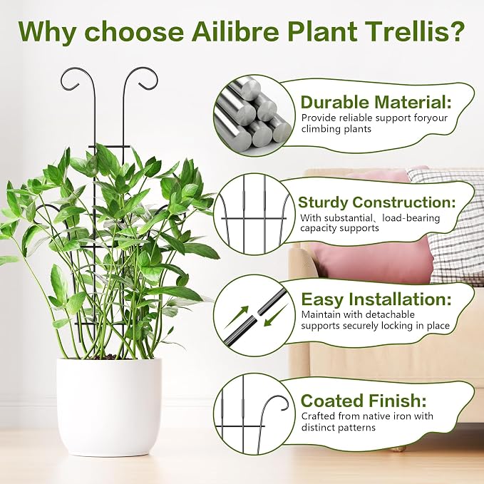 Larger 23.6in Taller Plant Trellis - Image 5