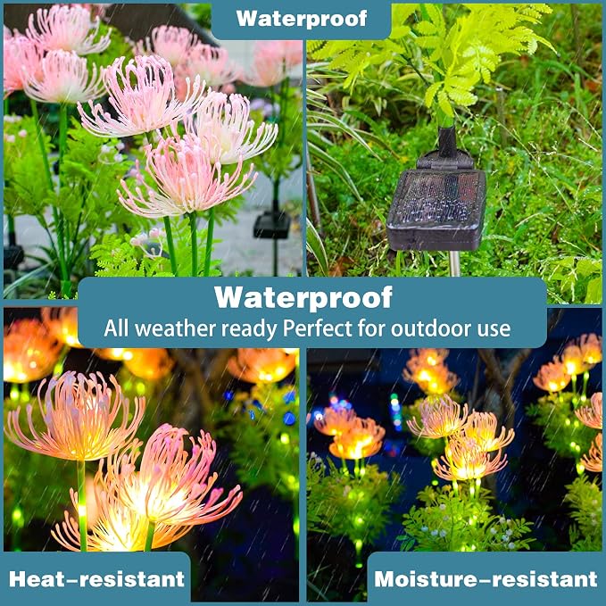 Solar Garden Lights, Solar Flowers Lights - Image 4