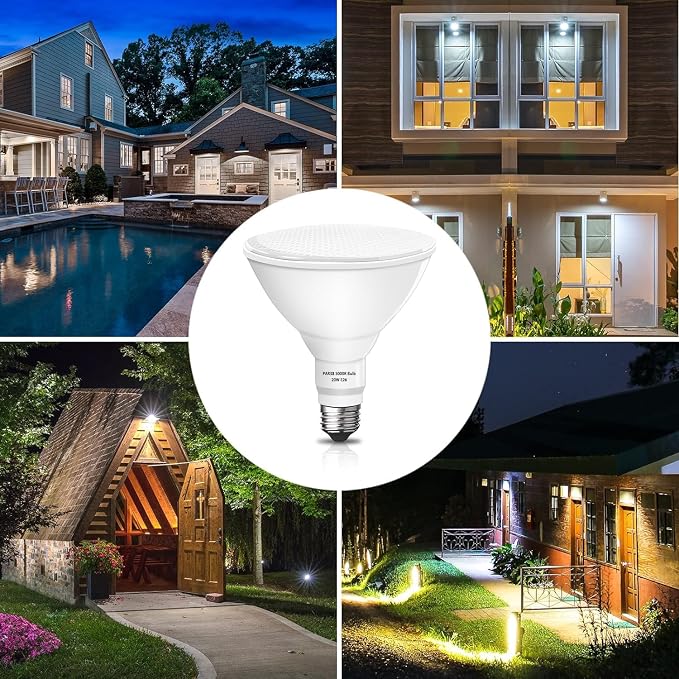 Par38 led Flood Lights Outdoor Light Bulb, Dimmable 1800LM, 20W Replace up to - Image 7