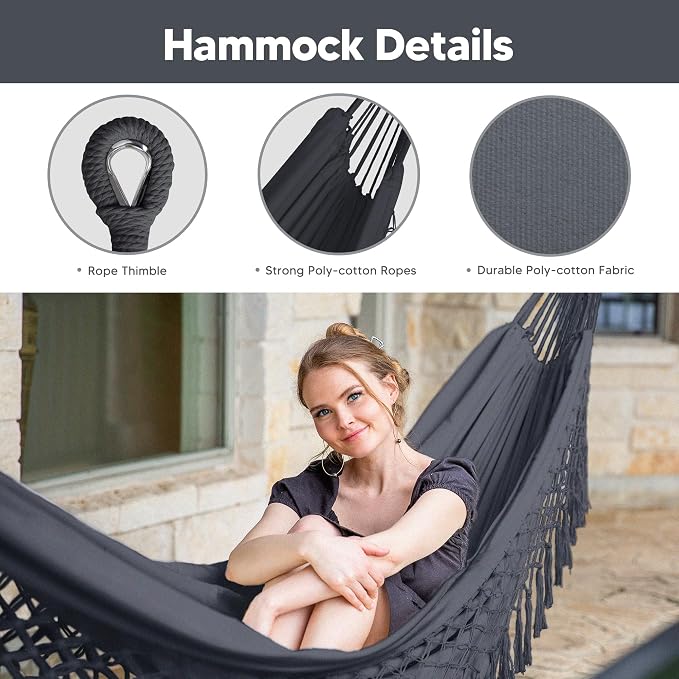 SUNCREAT Portable Outdoor Hammock - Image 3