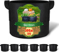 Gardzen 6-Pack 30 Gallon Grow Bags, Aeration Fabric Pots by Gardzen