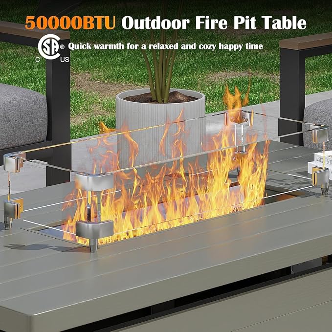 Sundale Outdoor 7 Pieces Patio Furniture Set - Image 7