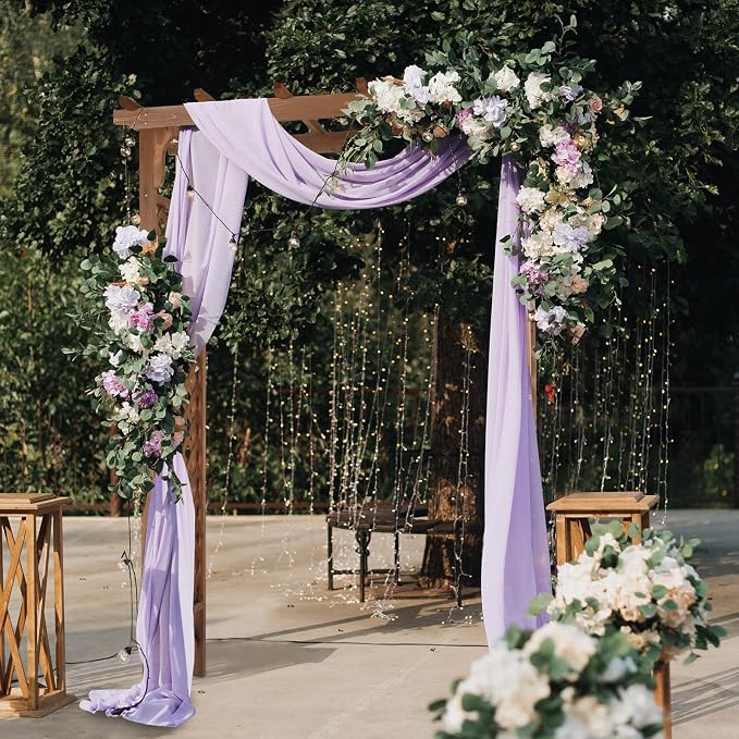 Outdoor Wooden Arbor Trellis, Wooden Garden Arbor Arch, Wooden Wedding Arches - Image 5