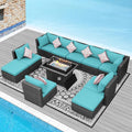 NICESOUL 11 Piece Outdoor Furniture Sets by NICESOUL