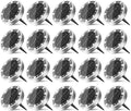20 Pack Solar Ground Lights Outdoor, 8 LED Mini Flat Solar Disk Lights by Unknown