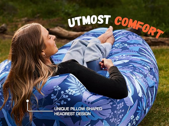 WEKAPO Inflatable Couch Air Lounger Chair - Image 6