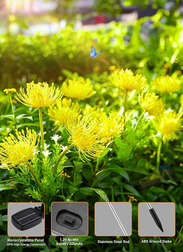 Brightown Outdoor Solar Garden Lights - Image 3