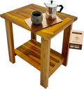 Double Adirondack Table by GREENALLUVIUM